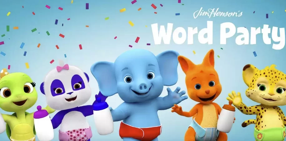 Netflix动画片《文字派对word party》，幼儿零基础英语启蒙磨耳朵必听！