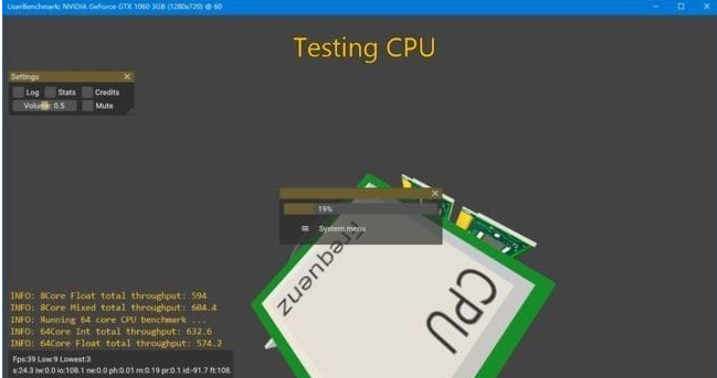 UserBenchmark(系统测试跑分软件) v4.6.4.0 便携版