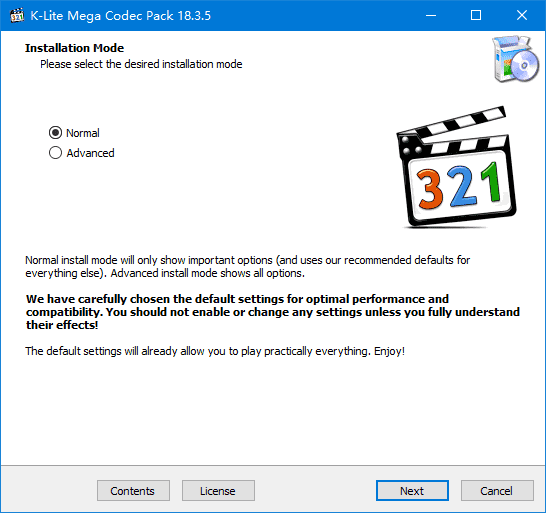 K-Lite Mega/FULL Codec Pack(视频解码器) v18.6.5