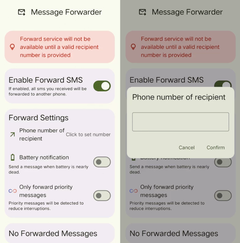 Message Forwarder 短信转发器 v1.0.0