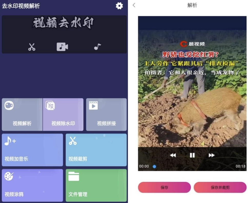 去水印视频解析 v1.1.25 高级版