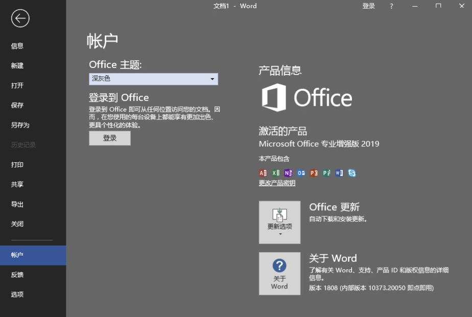 微软Office 2019 24年11月授权版