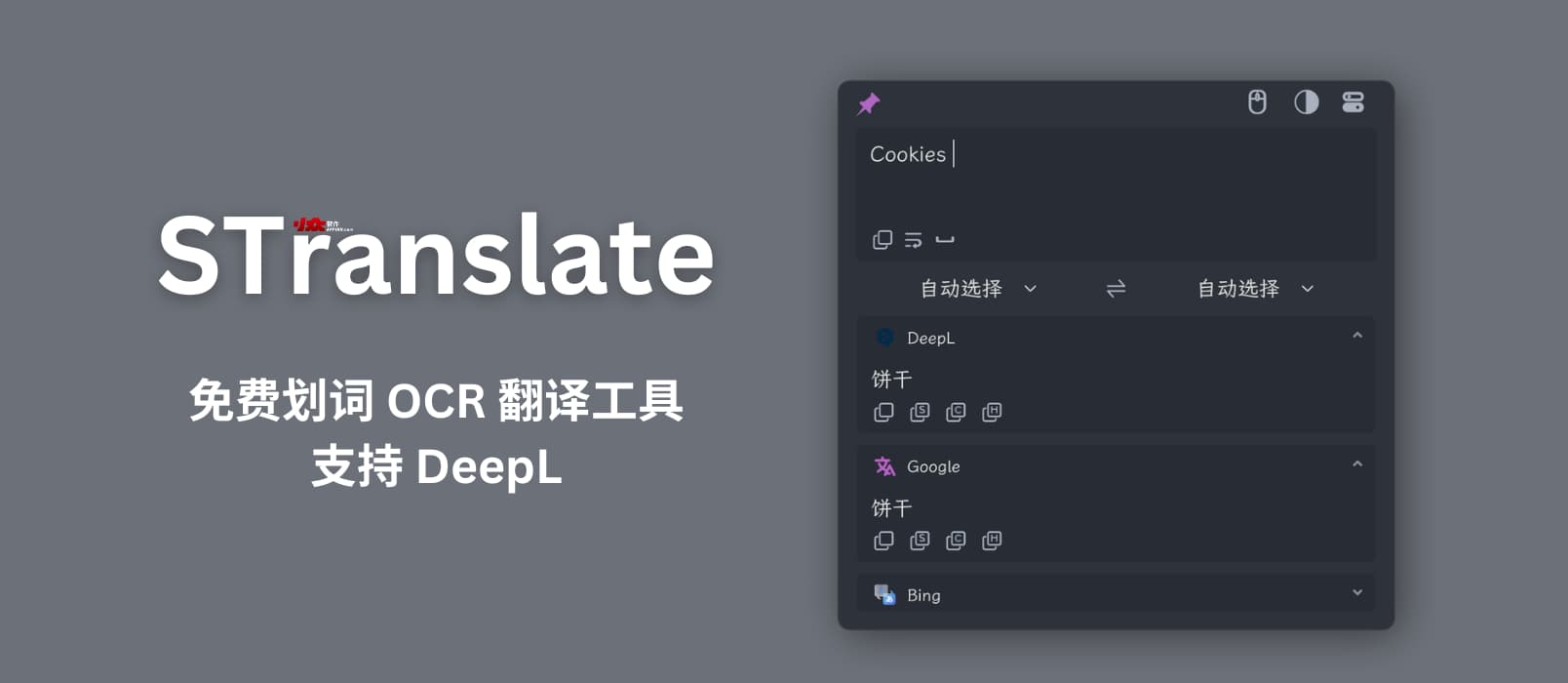 STranslate(翻译工具/OCR工具) v1.2.9.1112 中文绿色版